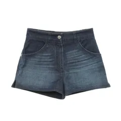 シャネル CHANEL デニムパンツ ココマークボタン ショート P52251 V39189 コットン ショートパンツ レディース Used Aのサムネイル
