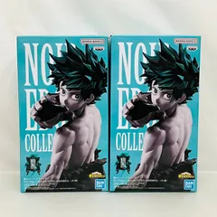 僕のヒーローアカデミア 緑谷出久 Noir Edge Collection プライズ フィギュア 2個 まとめ セット / MY HERO ACADEMIA BANDAI
