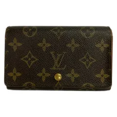 LOUIS VUITTON(ルイヴィトン) 2つ折り財布 モノグラム ポルトモネビエトレゾール M61730 - レザー