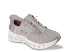 스케쳐즈 여성 신발 운동화 Skechers Hands Free Slipins Work GlideStep Pro Edura Work Sneaker Womens Taupe 토프