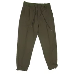 Sacai サカイ 22SS 22-02673M Suiting Pants スーチング ドローストリング トラウザー パンツ カーキ系 3【中古】のサムネイル