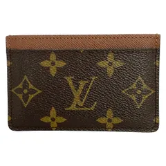 LOUIS VUITTON(ルイヴィトン) カードケース モノグラム美品  ポルトカルトサーンプル M61733 アルマニャック