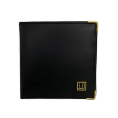dunhill/ALFREDDUNHILL(ダンヒル) 2つ折り財布美品  - 黒 レザーのサムネイル
