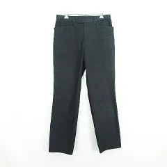 メンズメルローズ MEN'S MELROSE パンツ ボトムス ストレート ストレッチ 3 ブラック ※EKMのサムネイル