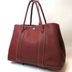     エルメス バッグ ガーデンパーティPM ネゴンダ ルージュアッシュ □O刻印 ABランク トート 男女兼用 中古 【送料無料】【三田店】のサムネイル