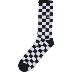 バンズ メンズ アンダーウェア 靴下 Vans Checkerboard Crew Sock Mens BlackWhite ホワイトのサムネイル