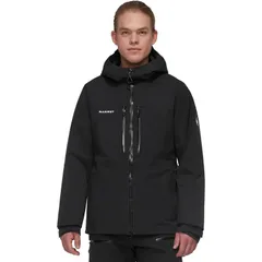 マムート メンズ アウター ジャケット・ブルゾン フーデッドジャケット ジャケット Mammut Stoney HS Thermo Hooded Jacket Mens Black ブラックのサムネイル