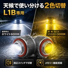 POLARG『ヘッド&フォグ用LEDバルブ6000K 9000lm J-588』 - メルカリ