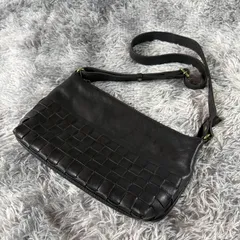 YS26E-090 ズッケロフィラート zucchero filato カウレザーメッシュショルダーバッグ