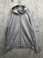 Champion チャンピオン HARVARD ハーバード コットン ダブル ジップアップ パーカー sizeL/グレー ■■ メンズ