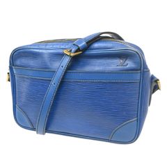 ルイヴィトン エピ ダヌーブ 青 ショルダーバッグ LV メンズ