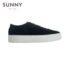 未使用 PELLICO SUNNY GIOIA スウェードレザー レースアップスニーカー 42 NERO/ブラック  【値下げ交渉歓迎】のサムネイル