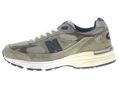 New Balance U993JJ Olive/White 23.0cm - メルカリ
