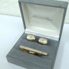 正規品】Christian Dior カフス・タイピン セット ヴィンテージ - メルカリ