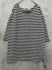 ORCIVAL オーシバル フランス製 ボーダー チュニック Tシャツ ワンピース size1/グレー×キナリ ■◇ レディースのサムネイル