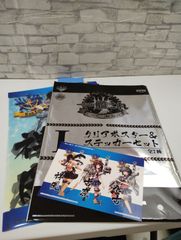 [F2-53]◎중고 A4클리어 포스터＆스티커 세트 쇼봉＆고타카＆가고