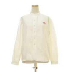 【DANTON】JD-3606 YOX BAND COLLAR SHIRT オックスフォード ストライプバンドカラーシャツ長袖シャツのサムネイル