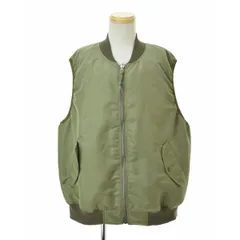 【TheDUFFERofSt.GEORGE】DUFFER JAPAN 237061 B09Z 日本製 MA-1 リバーシブルベストのサムネイル