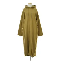【Americana×DEUXIEMECLASSE】フードサイドZIPスウェット長袖ワンピースのサムネイル