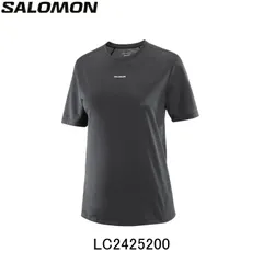 サロモン SALOMON SHKout CORE DEEP BLACK シャウト コア ランニングTシャツ 半袖 ウィメンズ レディース 女性陸上・ランニング用品のサムネイル
