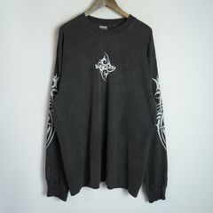 古着 刺繍ロンT backstreetrawler アシンメトリー y2k - メルカリ