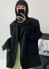 BLACK BY MOUSSY bLkby ビッグシルエットジャケット です♩ - メルカリ