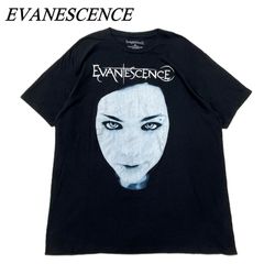 00s Y2K エヴァネッセンス Evanescence Tシャツ Mサイズ 黒 - メルカリ