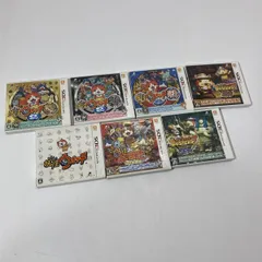 読込確認済み Nintendo 3DS 妖怪ウォッチ2 元祖・本家・真打 他 ソフト 7点 まとめて【送料無料】AAL0401/小3468/0508