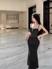 yilon style up mermaid onepiece black - メルカリ