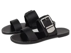 マーク・フィッシャー レディース シューズ サンダル Marc Fisher LTD Hallyn Black Leather 001 ブラックのサムネイル