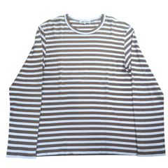 コムデギャルソン ボーダー クルーネック ロンT - メルカリ