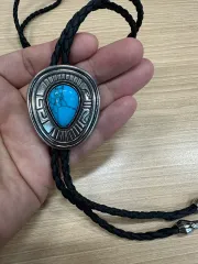 グリーン ブルー ターコイズ ボール タイ (新品)のサムネイル
