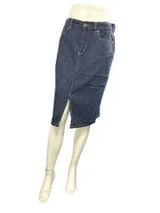 【中古】LAUREN RALPH LAUREN ローレンラルフローレン スカート デニム サイズ2 レディース＿S02＿セルモアから出品＿s-0324-r02のサムネイル