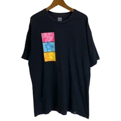 【中古】　HUF　Tシャツ　半袖　トップス　クルーネック　プリント　アメコミ風　オーバーサイズ　ストリート　古着　/1580