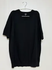 UNIQLO U 半袖 ニット ブラック