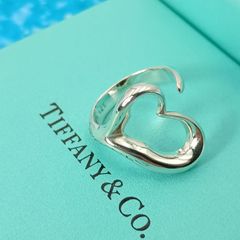 美品箱付き✨ティファニー リング ヴィンテージ オープンハート 8号