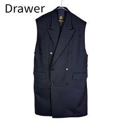 ドゥロワー ウールメルトンリバージャケット 38 未使用品 drawer