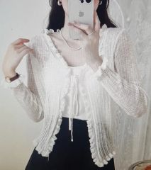 LAMIA 可愛すぎるラミア ツイードリアルファー付きジャケット 