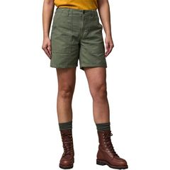 フィルソン レディース ボトムス カジュアルパンツ Tシャツ Filson Reverse Sateen Supply Short Womenservice Green グリーン