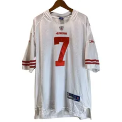 【中古】　Reebok　ユニフォーム　半袖　トップス　クルーネック　メッシュ　NFL　刺しゅう　オーバーサイズ　スポーツ　古着　/1953