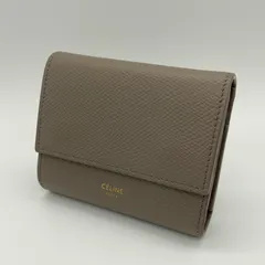 2603-188|美品|セリーヌ トリフォールドウォレット レザー ペブルのサムネイル