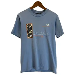 【中古】　STUSSY　OLD STUSSY　Tシャツ　90s vintage　90年代　OLD　半袖　トップス　クルーネック　ロゴT　ブランドロゴ　プリント　USA製　ストリート　古着　/1100