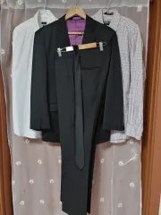 背広 スーツ 上下のセット (100 105 size 32 34 inch)