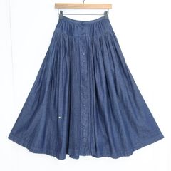 ▽レア美品✨45RPM ワイドデニム ガウチョ キュロットパンツ スカート