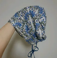 バックリボン ビーニー レディースハット 夏用帽子 中年帽子 ドゥーゲン帽子のサムネイル
