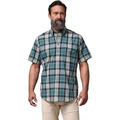 フィルソン メンズ トップス シャツ 半袖 Filson MadrashortSleeve Popover Shirt Mens GrayTeal Multicolor グレーのサムネイル