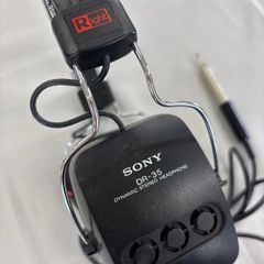 [Extremely Rare] 70s SONY DR-35 Vintage Headphones Retro (A-429)