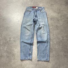 W34 L30】メキシコ製 usa levi's blue リーバイス 579 - メルカリ
