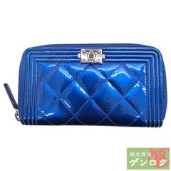 シャネル ボーイシャネル ラウンドファスナー財布 長財布 - メルカリ