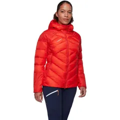 マムート レディース アウター ジャケット・ブルゾン フーデッドジャケット Mammutaiss IN Hooded Jacket Womens Mammut Red レッドのサムネイル